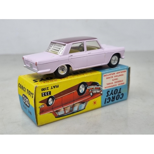 1282 - A boxed Corgi Toys No.232 Fiat 2100, Nr M-M, box superb