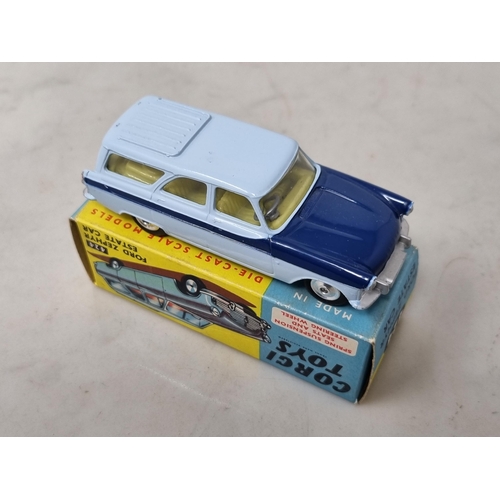 1283 - A boxed Corgi Toys No.424 Ford Zephyr Estate Car, Nr M-M, box Ex