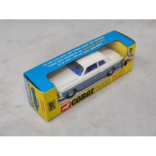 1291 - A boxed Corgi Toys No.273 Rolls Royce Silver Shadow, Nr M-M, box superb