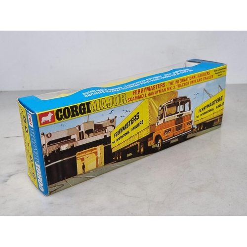 1313 - A boxed Corgi Toys No.1147 'Ferrymasters' Scammel Handyman Mk.3, Nr M-M, box superb