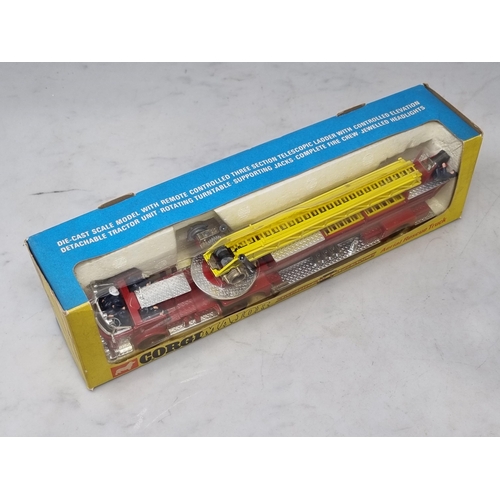 1314 - A boxed Corgi Toys No.1143 American Lafrance Aerial Rescue Truck, Nr M-M, box Ex plus