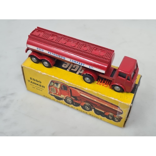 1378 - A boxed Budgie Models No.270 'Esso' Tanker, Ex, Box VG-Ex