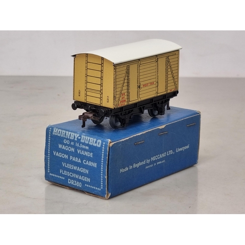 1041 - A boxed Hornby Dublo D1 S.R. Meat Van in mint condition, box in superb condition with regional stick... 