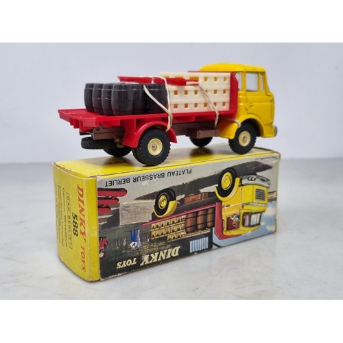 1230 - A boxed French Dinky Toys No.588 Plateau Brasseur Berliet, Nr M-M, box Ex