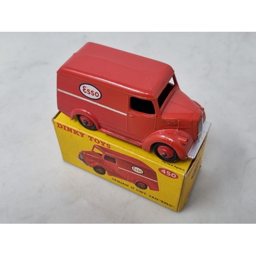 1250 - A boxed Dinky Toys No.450 Trojan 'Esso' Van, Nr M-M, box Ex