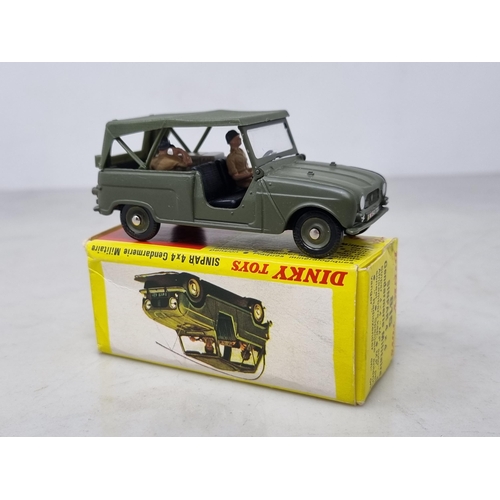 1254 - A boxed French Dinky Toys No.815 light grey Renault Sinpar 4x4 with radio, two figures, ariel and su... 