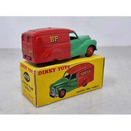 1260 - A boxed Dinky Toys No.470 Austin 'Shell' Van, Nr M-M, box Ex