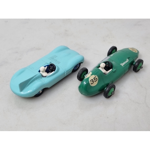 1264 - A Dinky Toys No.238 Jaguar D-type and a No.239 Vanwall Racing Car, Nr M-M