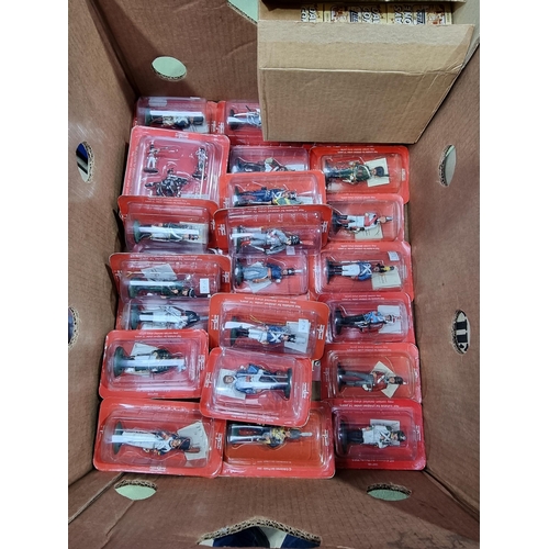 1349 - Three boxes of boxed Del Prado Napoleonic Figures and assorted Diecast Models