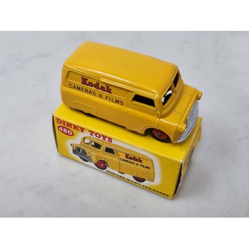 1259 - A boxed Dinky Toys No.480 Bedford 'Kodak' Van, Nr M-M, box superb