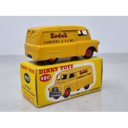 1259 - A boxed Dinky Toys No.480 Bedford 'Kodak' Van, Nr M-M, box superb