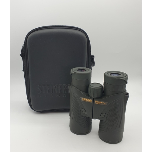 197 - A pair of Steiner Ranger Pro 8 x 42 Binoculars, cased