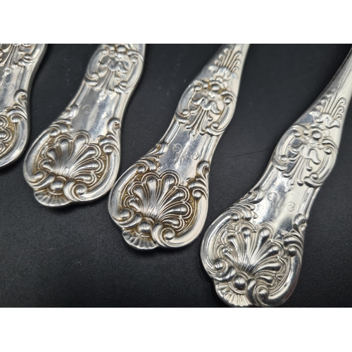 120 - A matched Set of plated Queen's pattern Cutlery, viz: 12 Table and Dessert Spoons, 12 Dinner Forks a... 