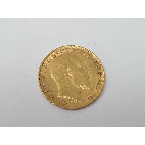 267 - An Edward VII Half Sovereign 1910