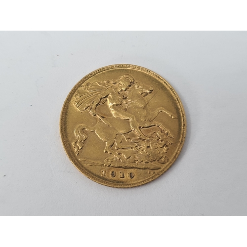 268 - An Edward VII Half Sovereign 1910