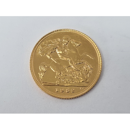 277 - An Elizabeth II Half Sovereign 1982