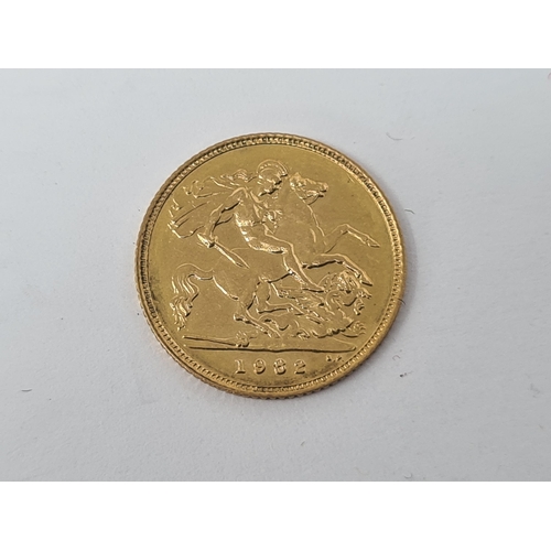 280 - An Elizabeth II Half Sovereign 1982