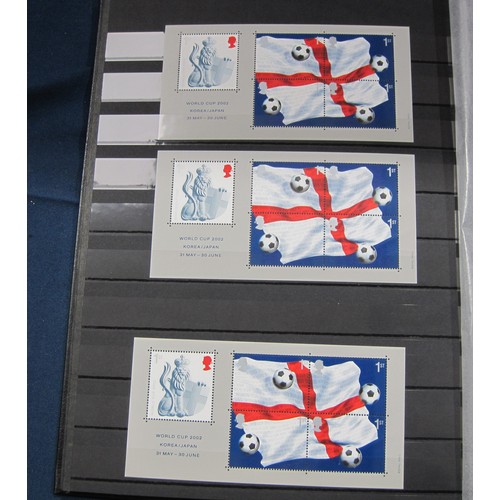 445 - A album containing a selection of mint GB stamps, all post 2000, themes include The Royal Family, Vi... 