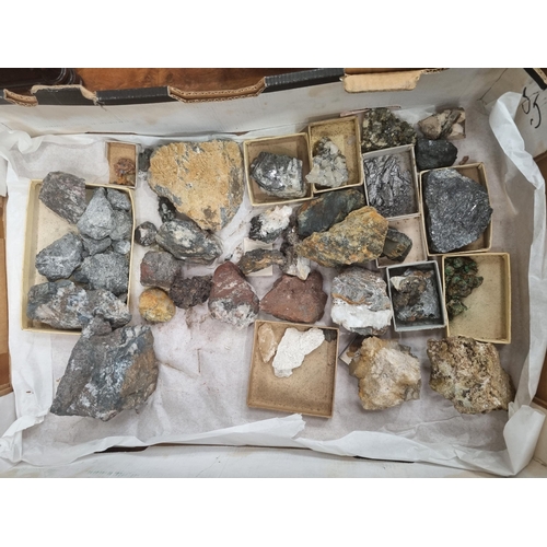 271 - Three Boxes of Geological Samples including items from Driggith Mine, Cumberland, Penrhyn slate quar... 