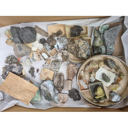 271 - Three Boxes of Geological Samples including items from Driggith Mine, Cumberland, Penrhyn slate quar... 