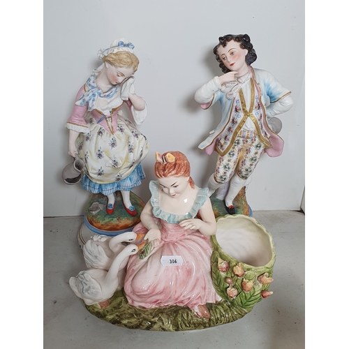 306 - A collection of Figurines including Royal Worcester Figures - 'Grandmother's Dress' and 'First Dance... 