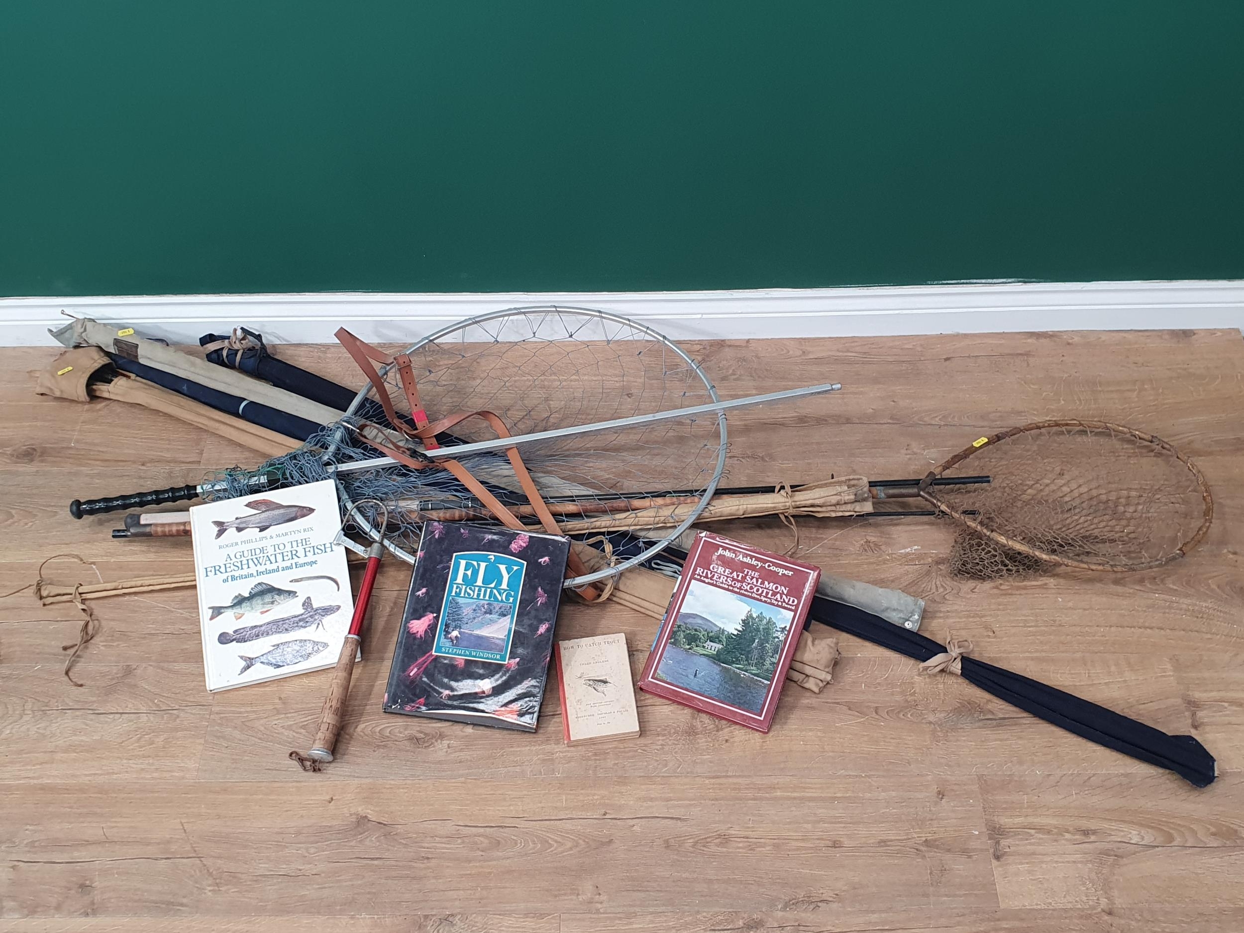 A Masterline Ideal XL 13ft Match Rod, a Bruce Walker 12ft Salmon
