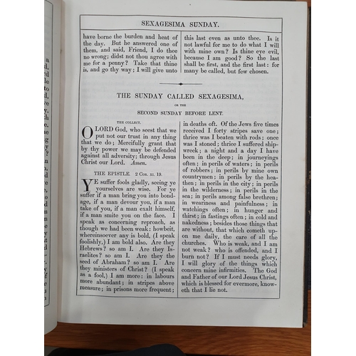 67 - A leather bound copy The Book of Common Prayer together with Psalter, printed Oxford University Pres... 