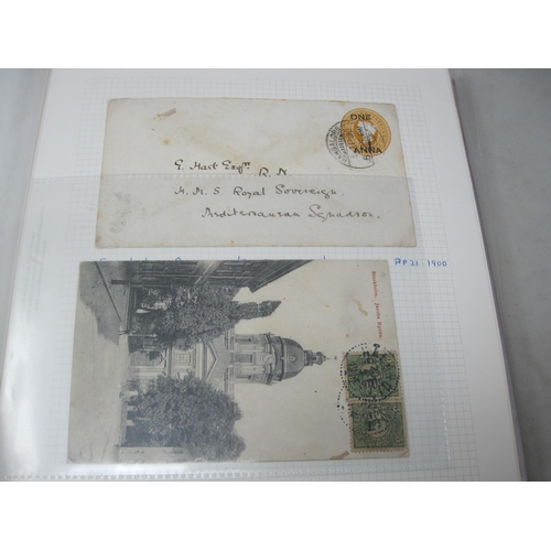 306 - A Stamp Album, of Maltese interest c.1900-1975 containing stamps and Covers, including  a number of ... 