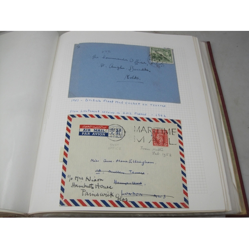 306 - A Stamp Album, of Maltese interest c.1900-1975 containing stamps and Covers, including  a number of ... 