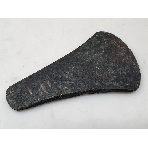 684 - An early Bronze Age flat Axe Head, with provenance, having been found in Worcestershire circa 1809. ... 