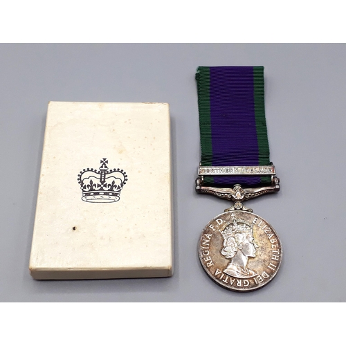 772 - Campaign Service Medal with 'Northern Ireland' Clasp engraved to 24483847 L. Cpl C.C. Beale, Parachu... 