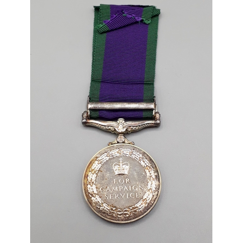 772 - Campaign Service Medal with 'Northern Ireland' Clasp engraved to 24483847 L. Cpl C.C. Beale, Parachu... 