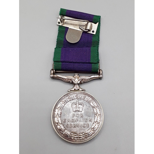 773 - Campaign Service Medal with 'Northern Ireland' Clasp engraved to D152795W AB M.J.P. Fisher, Royal Na... 