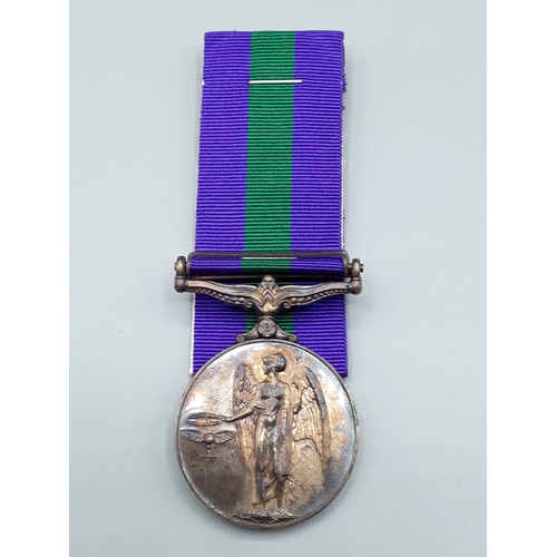 776 - General Service Medal with 'Brunei' Clasp engraved to 2300 FF Res Gom, Sarawek Police