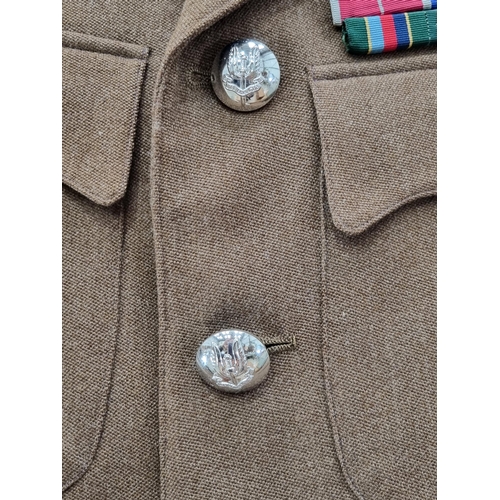 858 - British Special Air Service (S.A.S.) Dress Uniform of Tunic complete with front and pocket regimenta... 