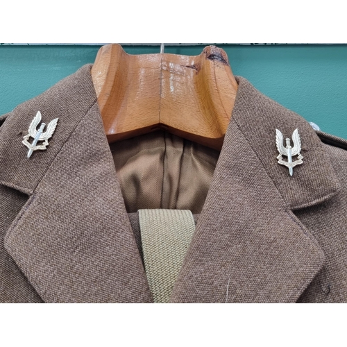 858 - British Special Air Service (S.A.S.) Dress Uniform of Tunic complete with front and pocket regimenta... 