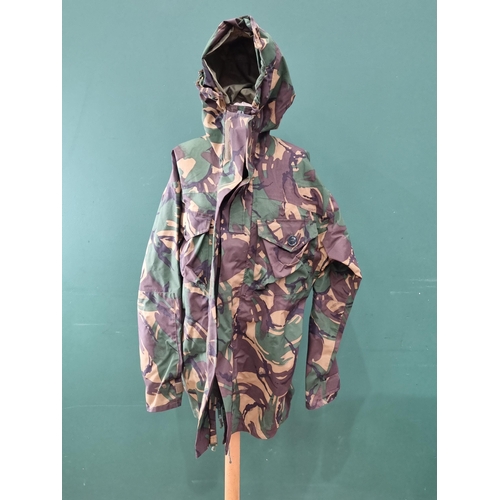 859 - A British Army Airborne waterproof camouflage Jacket