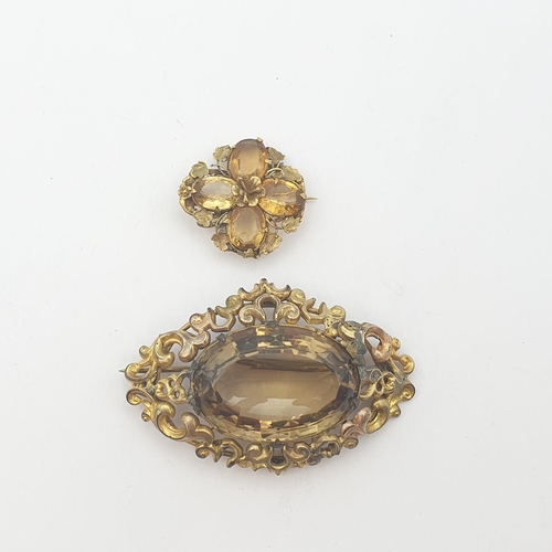 207 - Two vintage Costume Brooches