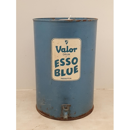 61A - A Valor Drum for Esso Blue Paraffin, complete with cap and tap, 17