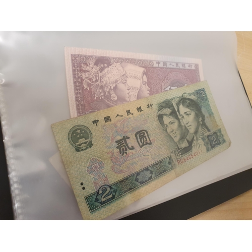 260 - A Collection of Chinese bank Notes, early-mid 20th century, in Album, and another Album of World Ban... 