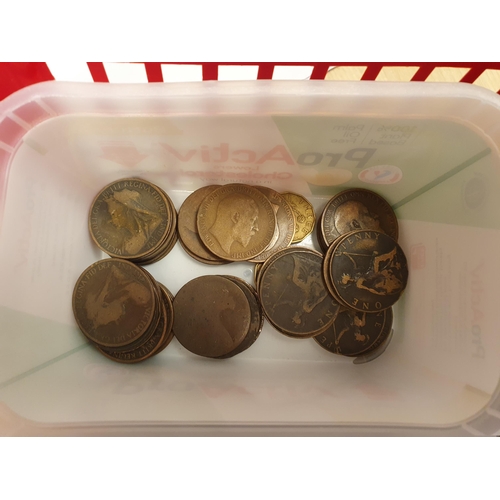 267 - A quantity of British and World Coins including 1946 brass Threepences, etc