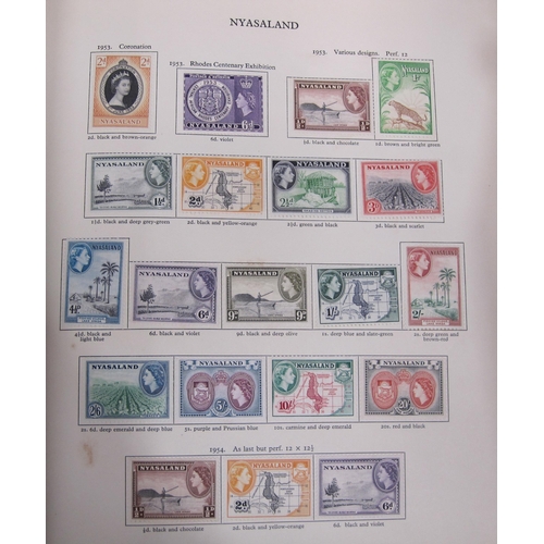 402 - A British Commonwealth Stamp Collection, mint/used, contained in four albums; the majority post 1950