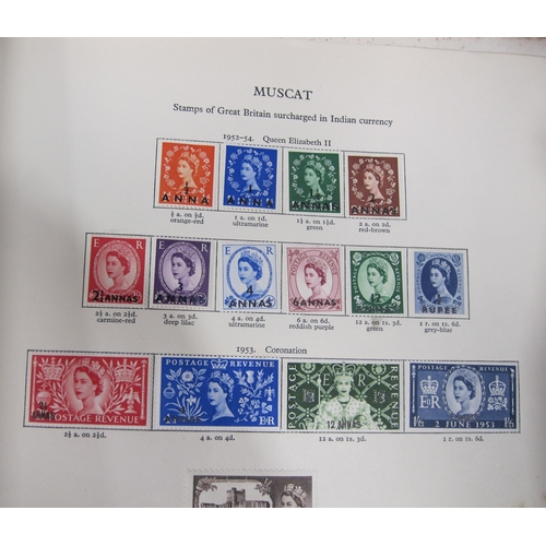 402 - A British Commonwealth Stamp Collection, mint/used, contained in four albums; the majority post 1950