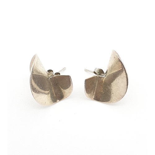 175 - A pair of Mexican silver Earrings