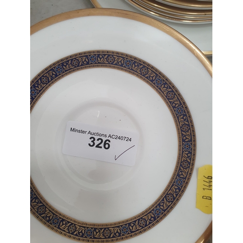 326 - A Royal Doulton 'Harlow' part Tea Service, (R5)