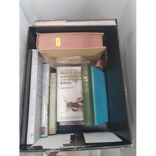 368 - A box of Books relating to Ornithology including 'Birds of the British Isles and their Eggs, 'Eric H... 