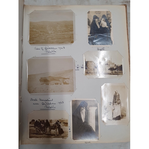 381 - An Album 'The Classic Series' containing various black and white and colour Postcards, including Fir... 