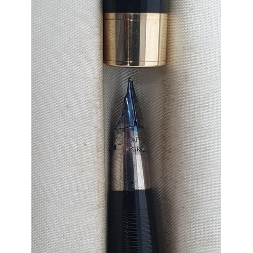 97 - A Parker Fountain Pen in a Parker 51 Box, and a Sheaffer Fountain Pen