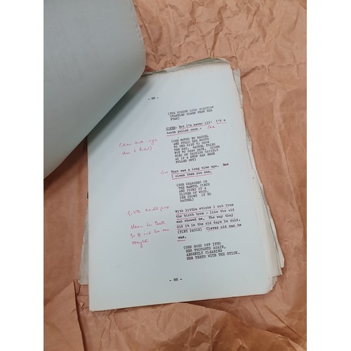 301A - An Original script for actor Rachel Roberts for the play 