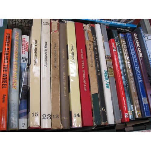 233 - An extensive Collection of Books by various authors of Motor Racing and Classic Car interest (qty)